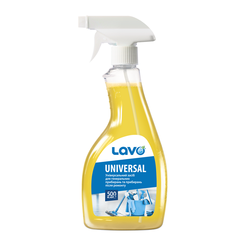 Універсальний засіб для прибирання LAVO® UNIVERSAL, пл. 500 мл з розпилювачем